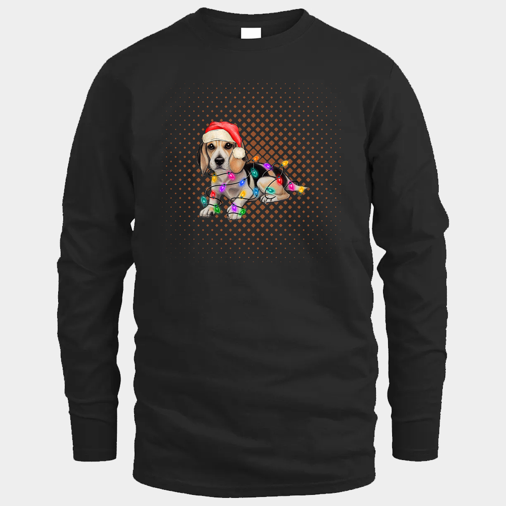 Basenji Dog Lover Long Sleeve- Black