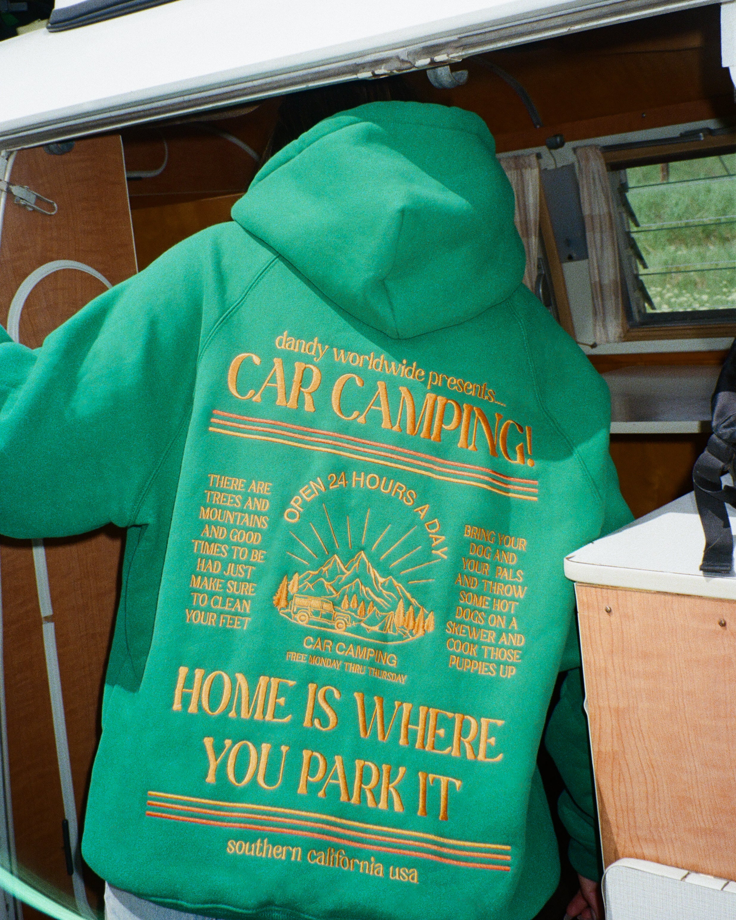 "Car Camping" Oversized Lux Hoodie - Image 6