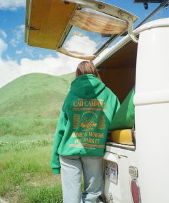 "Car Camping" Oversized Lux Hoodie