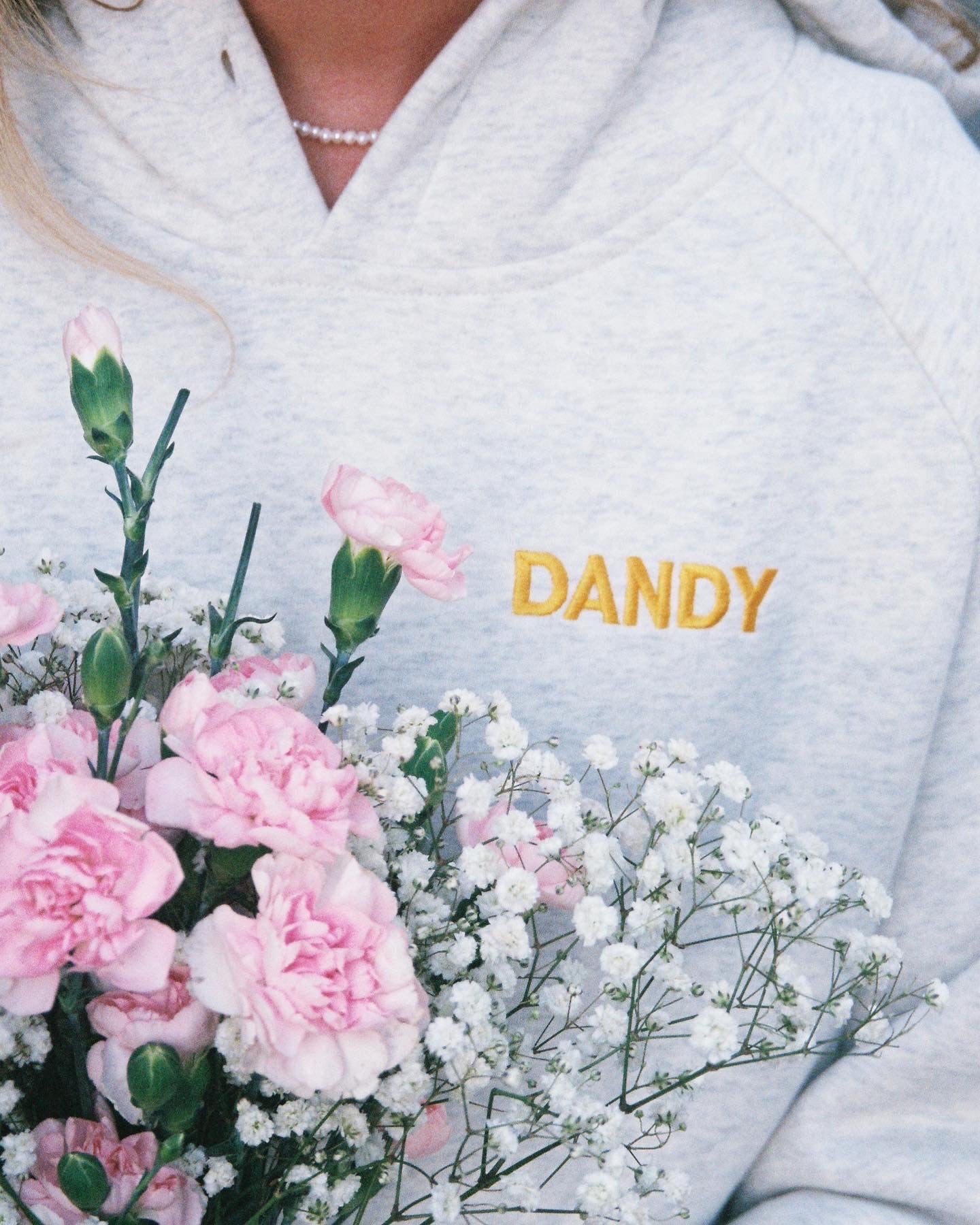 "Gift Giving" Oversized Lux Hoodie in Heather Gray - Image 2