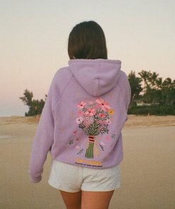 "Gift Giving" Oversized Lux Hoodie in Lavender