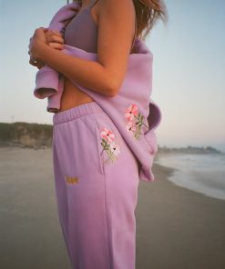 "Gift Giving" Sweatpants in Lavender