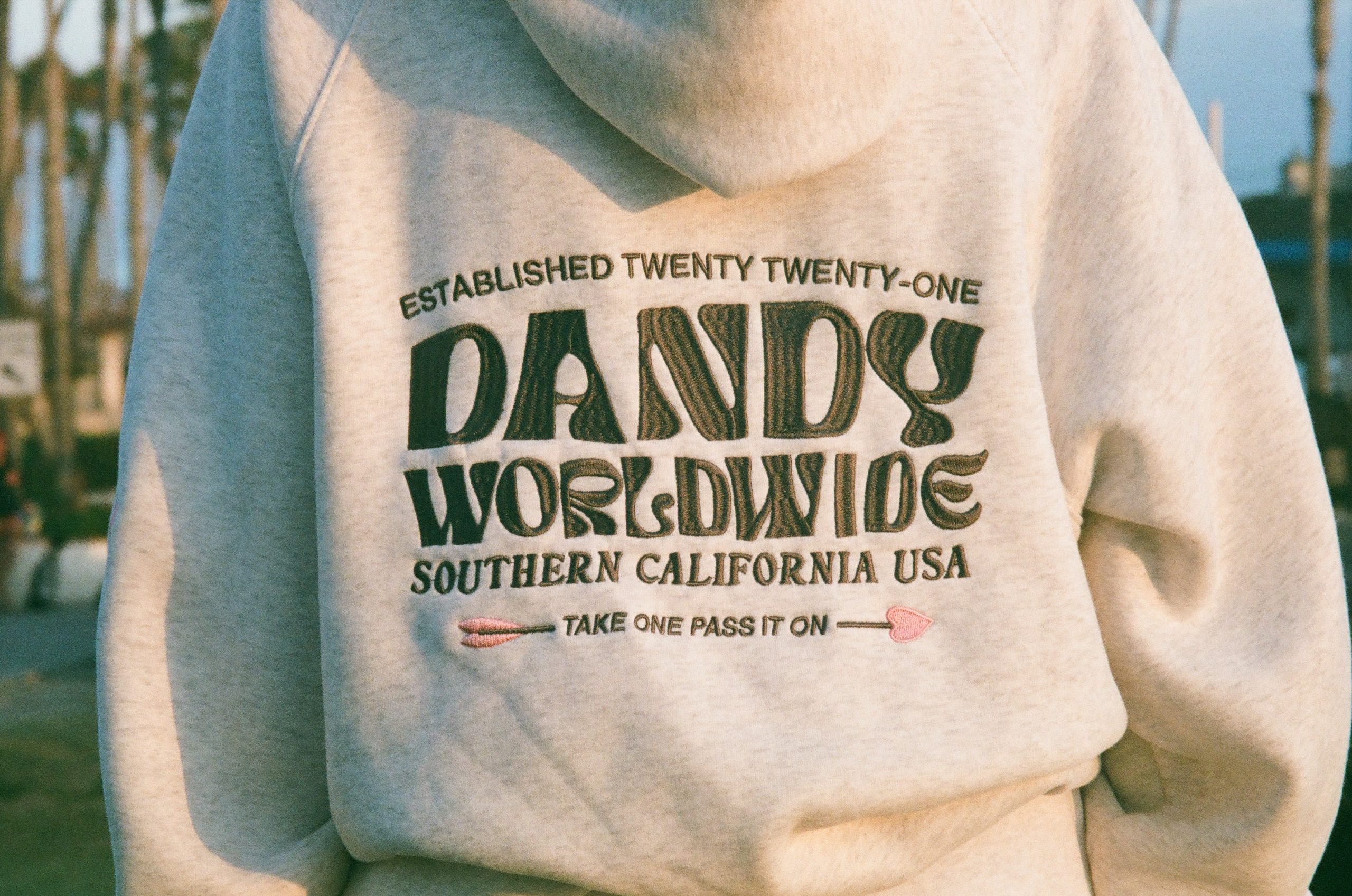 "Heart on My Sleeve" Oversized Lux Hoodie in Heather Gray - Image 13