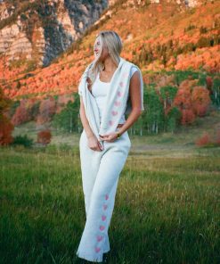 "Heart on My Sleeve" Sweatpants in Heather Gray