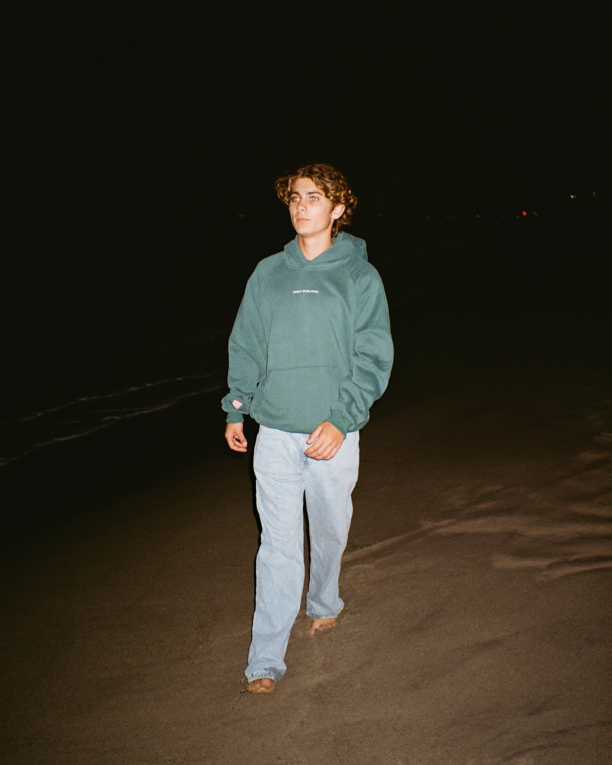 "Let's Go on a Drive" Oversized Lux Hoodie in Green - Image 17