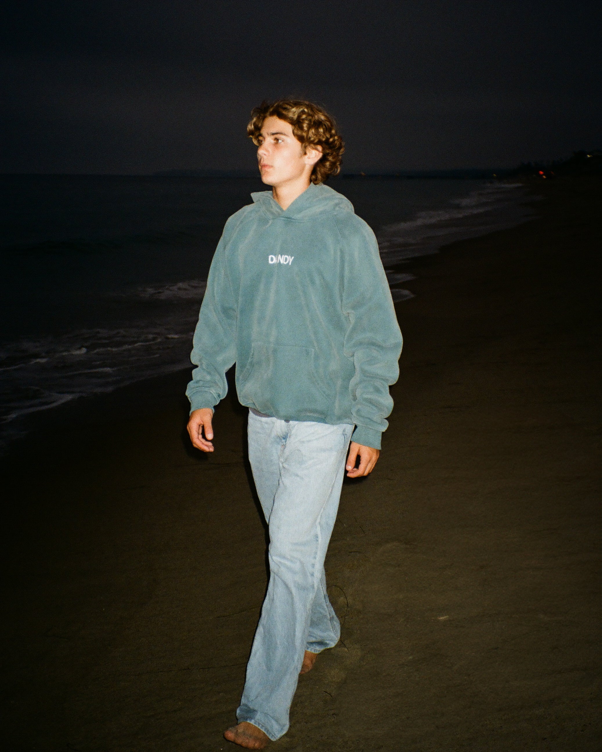"Let's Go On An Adventure" Oversized Lux Hoodie in Pine Green - Image 18